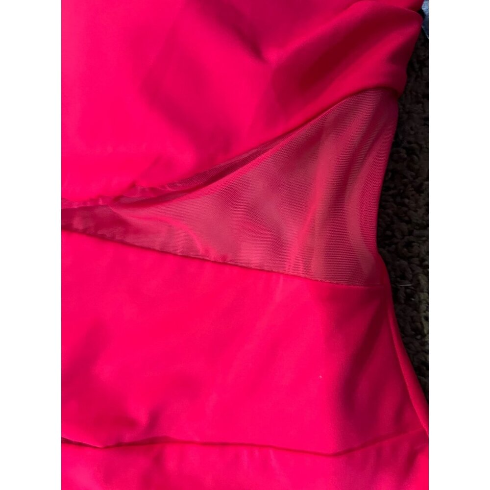 Swimsuits for All One Piece Womens 18 NEW No Tags Bright Pink 66-0141-3 Summer - Picture 14 of 14